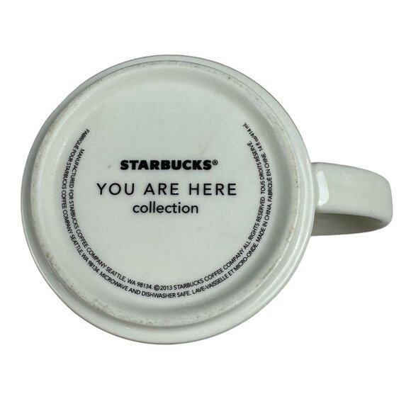 Starbucks You Are Here Collection Dallas Mug 14 fl oz Yellow Interior - Picture 6 of 6